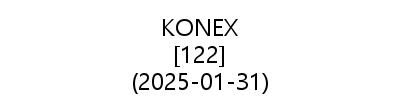 KONEX 20250131