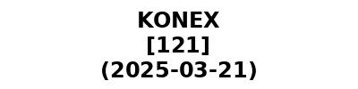 KONEX 20250321