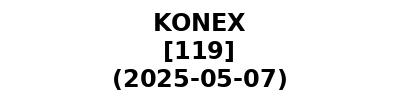 KONEX 20250507