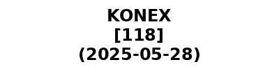 KONEX 20250528