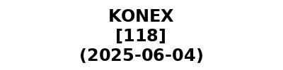 KONEX 20250604