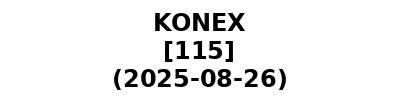 KONEX 20250826