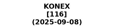 KONEX 20250908