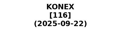 KONEX 20250922