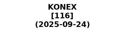 KONEX 20250924