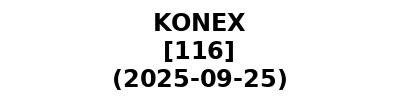 KONEX 20250925